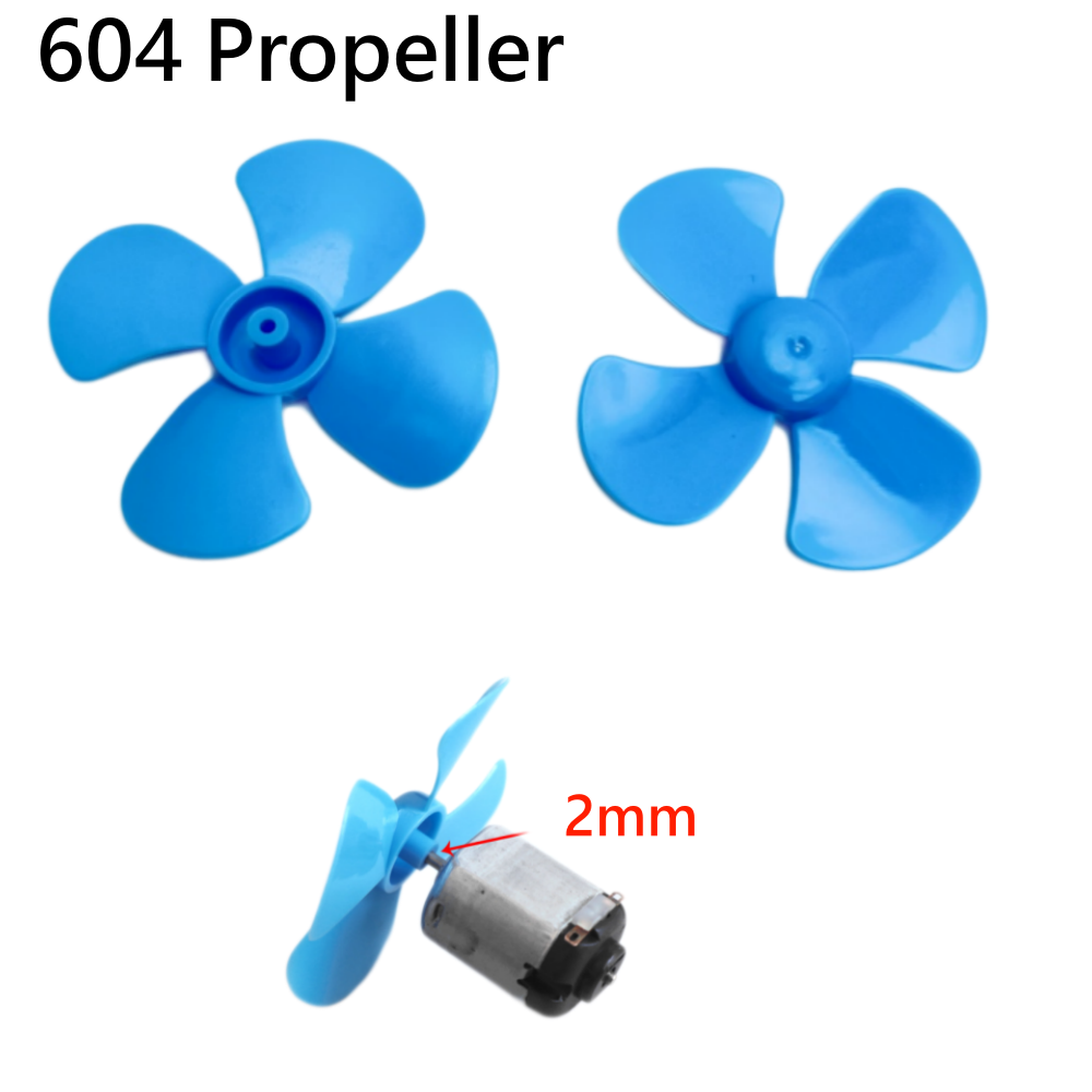 Science Toys Diy - 10개 604 4엽 프로펠러 1.95mm 홀