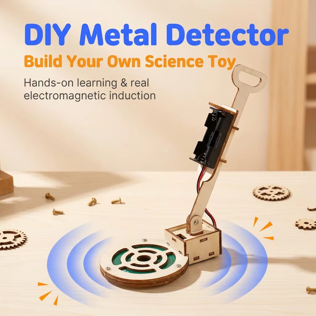 Is Learning Science A Hobby - DIY 금속탐지기 조립 과학 교육 실험