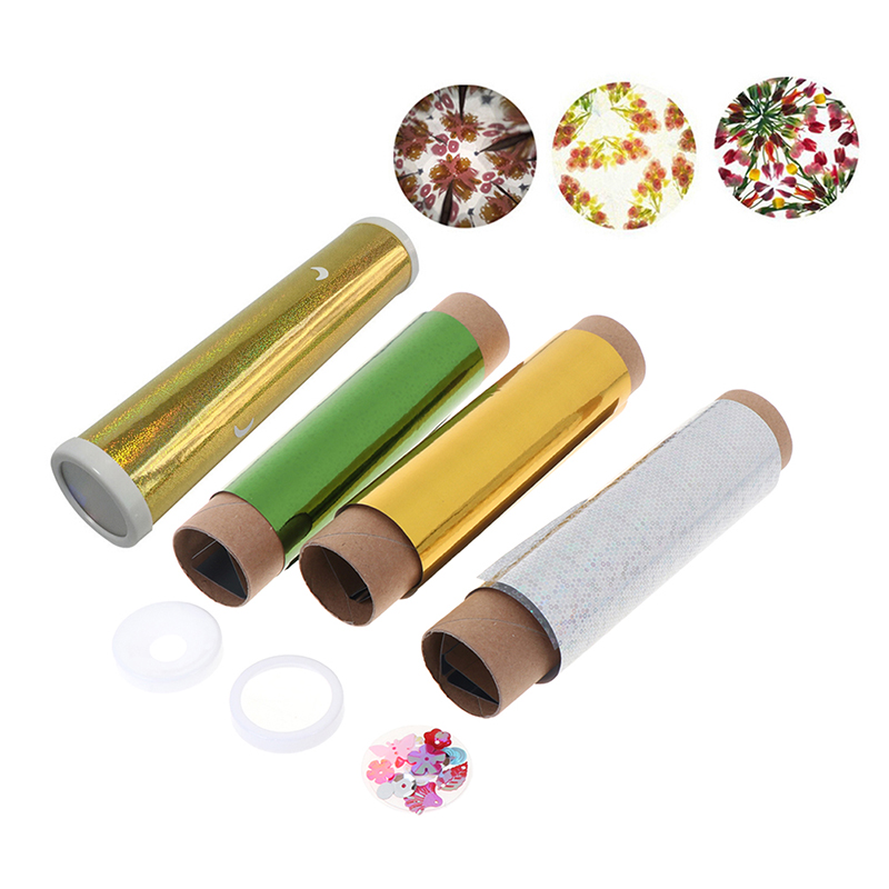 Science Toys Diy - DIY 컬러 회전 만화경 키트, 과학