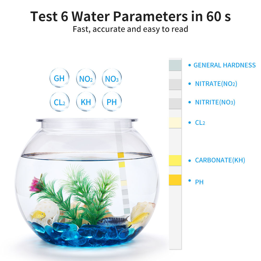 수질 테스트 스트립, 어항 암모니아 질소 니트라이트 테 - Ph Strip Test 리뷰 및 가격