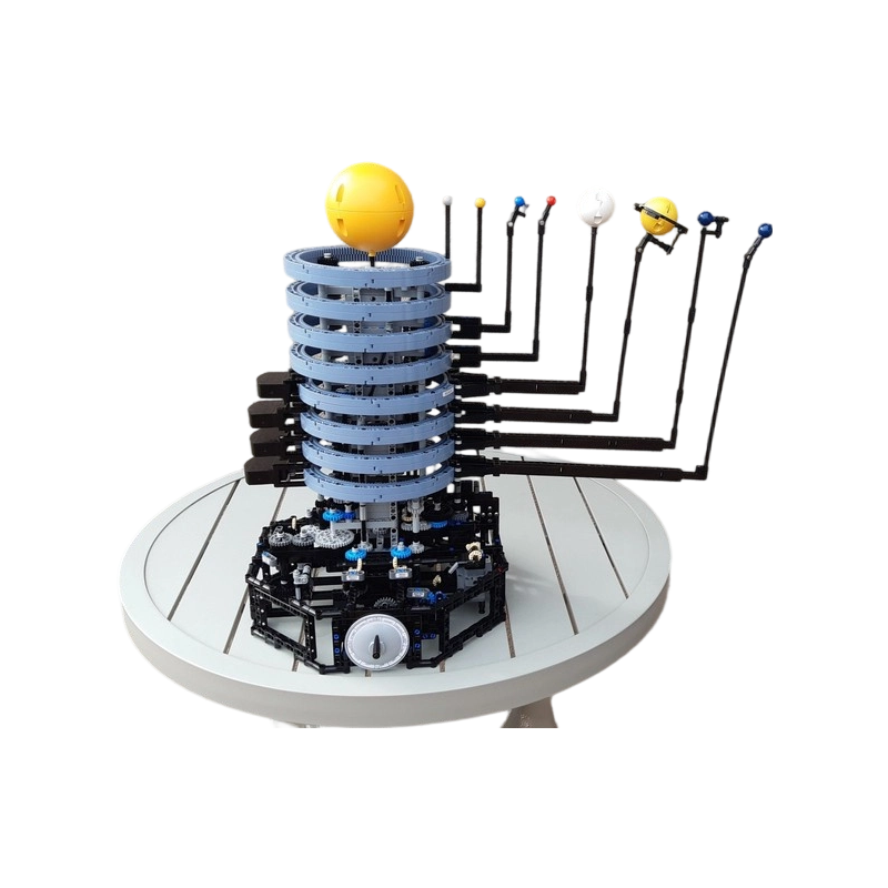 창의적인 MOC 조립 키트로 태양계 오레리(惑星)를 만 - Solar System Orrery 리뷰 및 가격