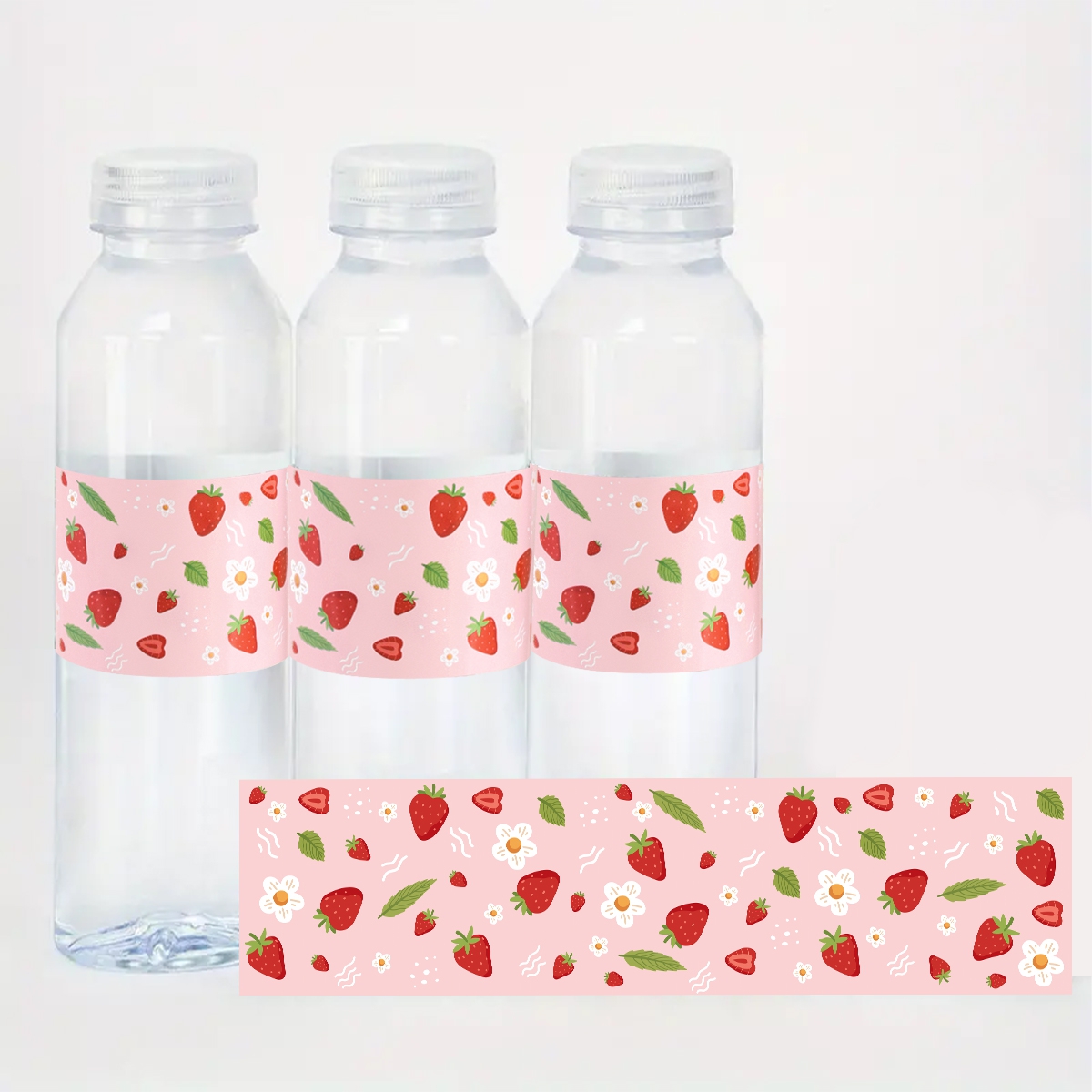 10pcs 딸기 물병 라벨 핑크 테마 스티커 생일 파티 - Science Of Happiness 리뷰 및 가격