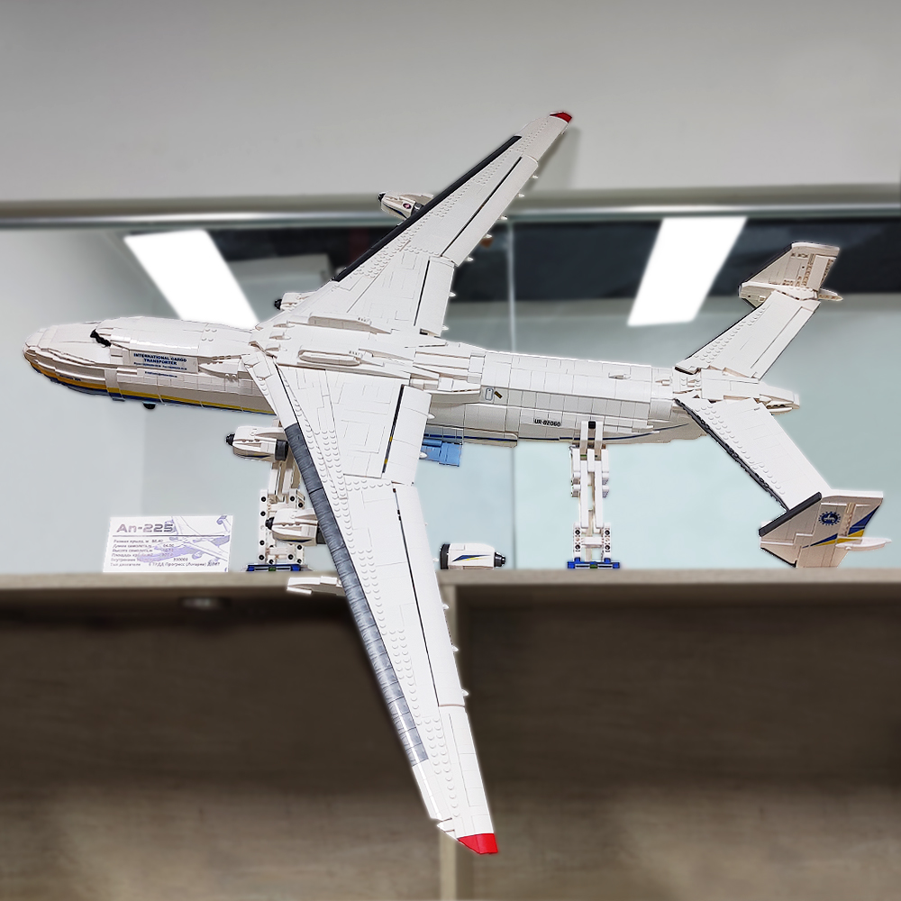 AN-225 대형 수송 항공기 모델 빌딩 블록 큰 크기 - Science Olympiad 리뷰 및 가격