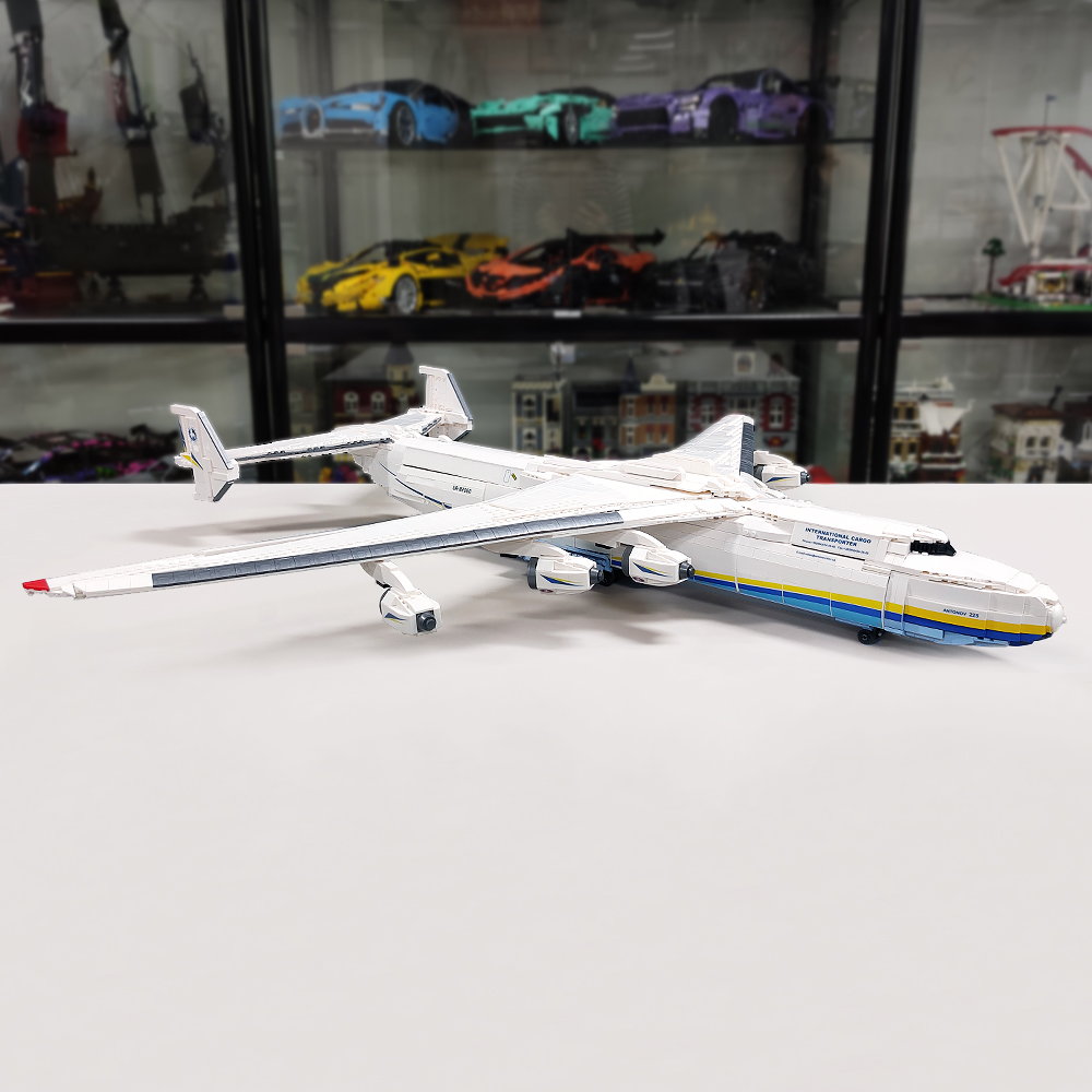 AN-225 대형 수송 항공기 모델 빌딩 블록 큰 크기 - Science Olympiad 리뷰 및 가격