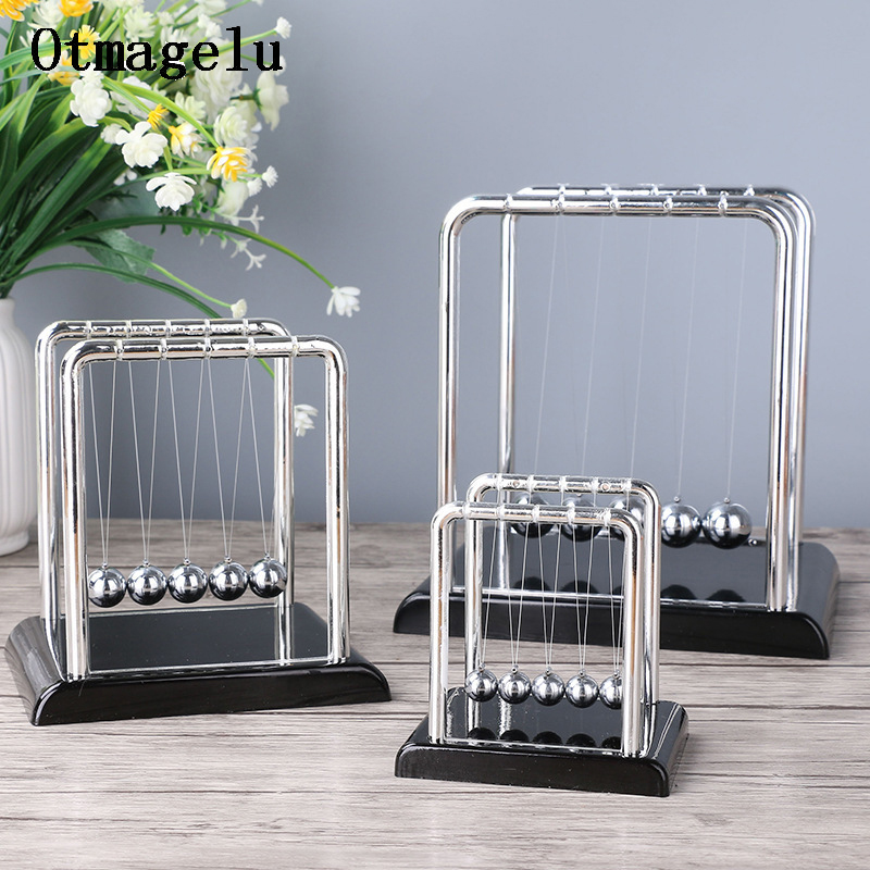 뉴턴 진자 미니 입상 미니어처 뉴턴 공 강철 균형 공  - Newton Cradle Large 리뷰 및 가격