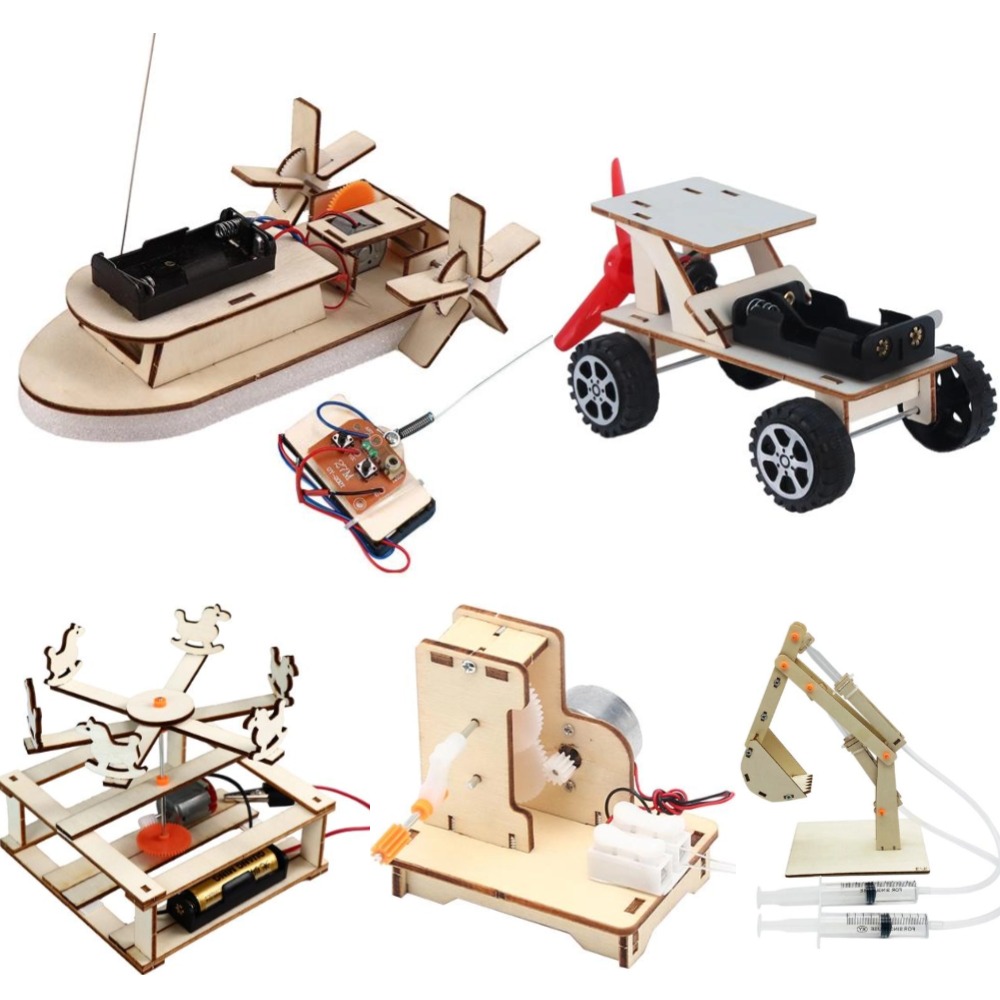 어린이 스템 전기 교육 교육 키트, DIY 보트 모델, - Science Toys Diy 리뷰 및 가격