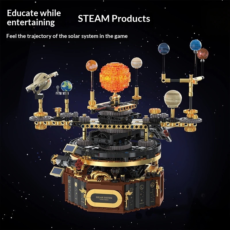 Tuomu T2004 전기 태양계 오레리 빌딩 블록 스 - Solar System Orrery 리뷰 및 가격