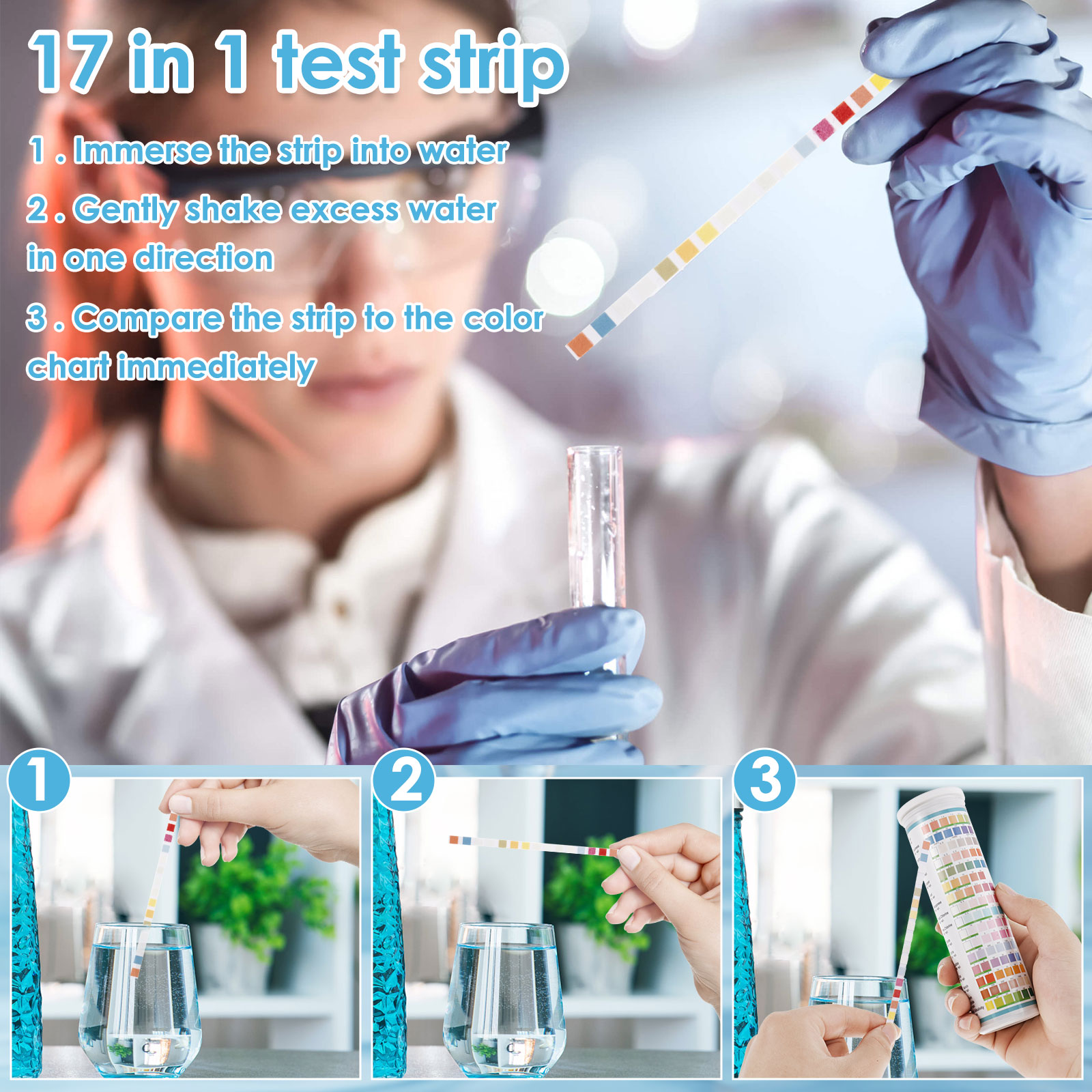 수족관 테스트 스트립, 수질 테스트 스트립, 어항 질산 - Ph Strip Test 리뷰 및 가격
